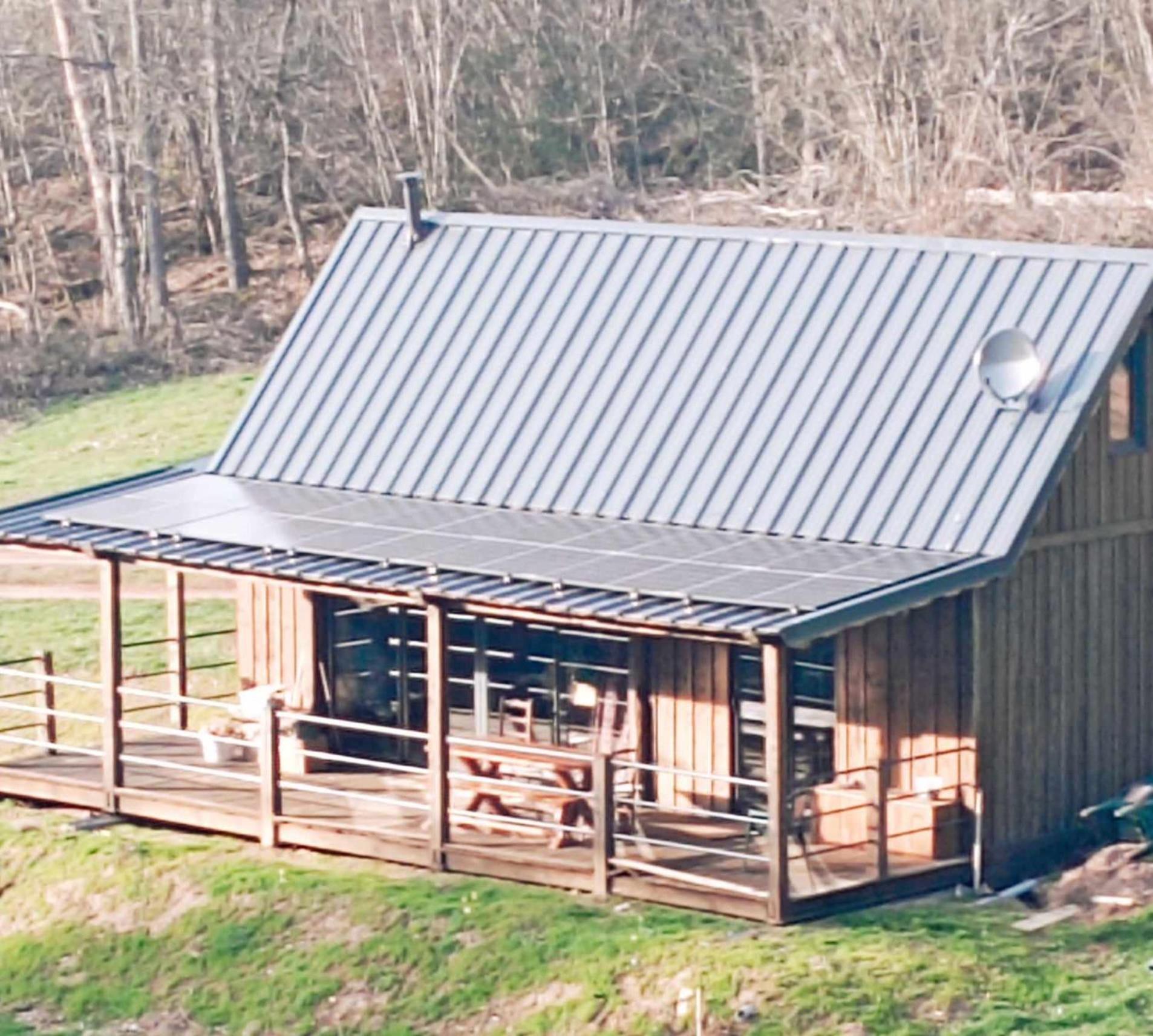 A La Cabane Des Bois Dessus Tiny Gite Alligny-en-Morvan Ngoại thất bức ảnh